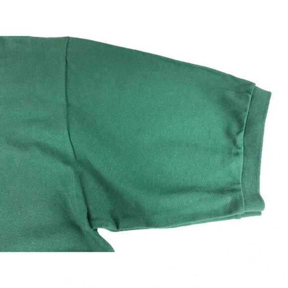 Cotton Deluxe Mens Green Silver Spring House‎ Short Sleeves Polo Shirt Size L - Picture 4 of 9